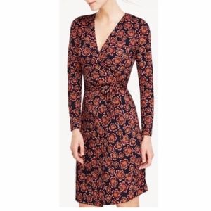 Ann Taylor wrap dress - beautiful colors
